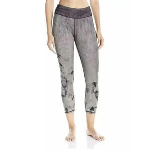 PRANA Roxanne Black Bloom Printed Leggings